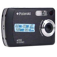 Polaroid 5.1 MP Digital Camera with 2" LCD Screen (Color: Black), A520B