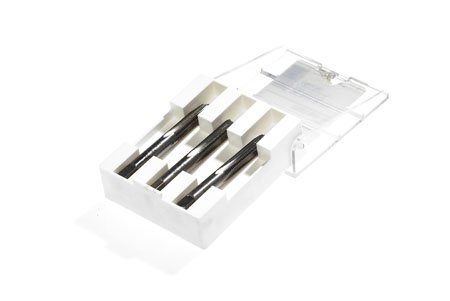 5/16-24 NF High Speed Steel Ground Thread 3 Piece Tap Set, Includes: Taper, Plug, Bottom