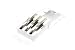 5/16-24 NF High Speed Steel Ground Thread 3 Piece Tap Set, Includes: Taper, Plug, Bottom