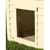 Medium Dog House Door Flap (Clear) (11.5"H x 14.5"W x 0.0625"D)