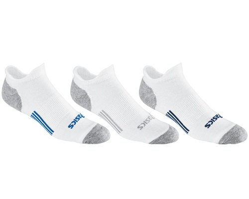 ASCIS Hydrology Low Socks (Pack of 3), Medium, Fresh Blue/Grey/Navy