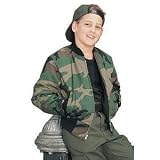 Boy's Tanker Jacket Camo