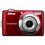Nikon COOLPIX L24 14 MP Digital Camera with 3.6x NIKKOR Optical Zoom Lens and 3-Inch LCD (Red)