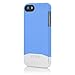 Incipio Edge Chrome Case for iPhone 5/5s - Retail Packaging - Light Blue with Chrome Silver