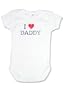 Haute Stuff I Love Daddy Romper - Coco Cox Loves Hers