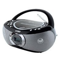 COBY MP-CD455 Portable AM/FM Radio MP3 CD Player