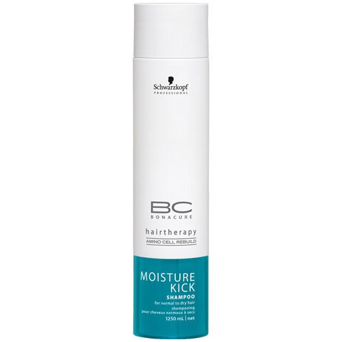 Schwarzkopf BC Bonacure Moisture Kick Shampoo for Normal to Dry Hair 250ml/8.5oz