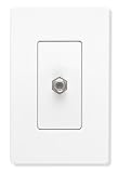 Gray Lutron Single Cable Jack