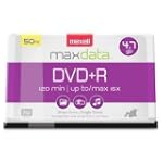 MAXELL 50-Pack DVD+R Recordable DVD (16X)