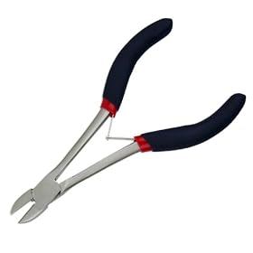 5-1/2" Long Handle Side Wire Cutter - More Leverage = Easier Cuts