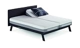 Bett komplett AVS, AUSSTELLUNGSSTÜCK, 180 x 200 cm inkl 2 Matratzen, 1 Lattenrost elek 3 Mot, 1 Lift – STARK REDUZIERT