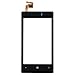 Touch Screen Digitizer glass lens Replacement with frame for Nokia Lumia 520