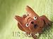 * FRENCH BULLDOG * 3D Leather Dog Keychains Japanese Petit Mini Mascot VANCA Craft