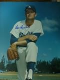 Signed Drysdale, Don 11x14 Photo
