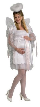 Pregnant Angel Halloween Costume