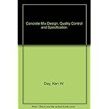 concrete mix design quality control and specification