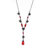 Betty's Briolettes Ruby Hues Necklace