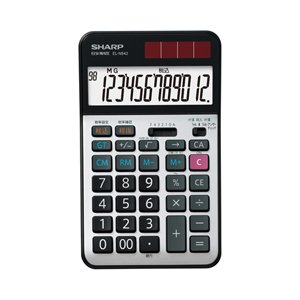 【クリックで詳細表示】シャープ 卓上電卓 12桁 EL-N942X