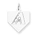 14k White Gold 1.3mm Solid Diamond-cut Chain - 30 in.