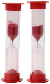 2x Children Kids Toothbrush 2 Minute Sand Timer
