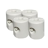 Palm Springs 4 Pack of fillable weighted feet for tent or gazebo