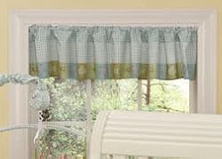 Step By Step Sea Life Valance, Blue/Brown