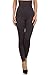 Women's High Waist Control Top Compression Waist Leggings with Tummy Control, Viscose with Terry Lining