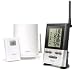 Sporting Goods : Rain Gauge with Outdoor Thermometer and 10-day Memory