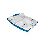 Kl Industries Water Wheeler Asl 5 Person Pedal Boat With Canopy And Stainless Steel Package