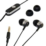 FoneM8 - Premium Iphone 3G 3GS 4 4G Stereo Earphones With Built In Microphone - Black