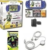 Sony PSP Limited Edition Madden NFL 09 PSP Entertainment Pack and 20 Extra Games(Blue)