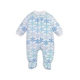 The Children's Place Fleece Footed Sleeper- Glacier- Pink or Blue (3T, Blue)