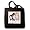 Charlie s Angles Math Might Just Be Fun - Black Tote Bag 14w X 14h X 3d
