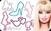 Silly Bandz Barbie 24pk with Necklace to Wear the Bands