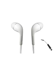 Wireless: New OEM Samsung 3.5mm PREMIUM SOUND/HIGH QUALITY Stereo Earbud Headphones for Galaxy S6 S6 Edge S5 S4 Note Edge 4 3 2 EO-EG900BW + Mini Stylus - Samsung