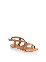 Gio & Mi Sandalias planas (Marrón)