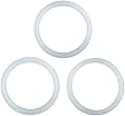 Primula Replacement Silicone Gasket for Stainless Steel 6 Cup Stovetop Espresso Maker, Set of 3