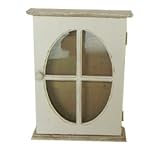 from Furniture Cottage Look Cream Wooden Key Cabinet