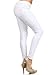 ICONOFLASH NFS Pullon Color Jeggings Cotton Blend (White, NFS)