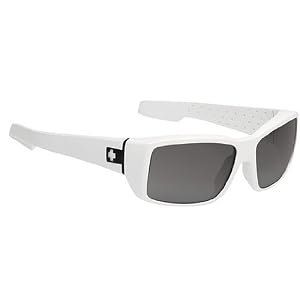 Spy MC2 Sunglasses - Spy Optic Steady Series Sportswear Eyewear - Color: White/Grey, Size: One Size Fits All