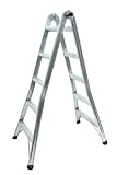  : Tricam ASE21-T 2-in-1 Aluminum Ladder, 5-Foot 5-Inch with 10-Foot 11-Inch extension, ANSI Type II, 225 Capacity