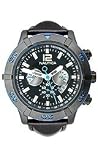 Nautica Blue Bezel Chronograph Diver Black Dial Men's Watch #N22538G