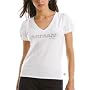 Armani Exchange Rhinestone Logo Top