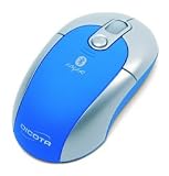 Review Dicota  / A Dicota product the BlueStar is a 3 button, 1600Dpi, rechargeable wireless BlueTooth laser mouse, 10 meter range. Supplied by Hypertec
