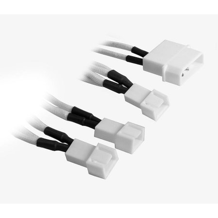 BitFenix Adapter (Molex zu 3x 3-Polig) 7V, 20 cm wei&szlig;/wei&szlig; Preisvergleich