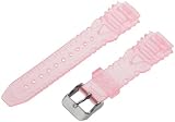 TechnoMarine 9305 MoonSun 15-mm Baby Pink Gel Strap with Single-Buckle