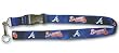 ATLANTA BRAVES LANYARD NEW MLB KEY CHAIN