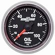 Auto Meter 3621 Sport Comp II Mechanical Oil Pressure Gauge