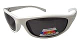 Sports Polorized Sun Glasses Shades (More Colors Available), White