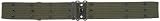 Cotton Metal Buckle BDU Pistol Belt, Olive Drab